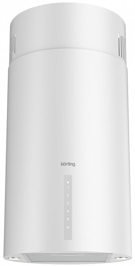 Вытяжка Korting KHA 39970 W Cylinder RU, белая